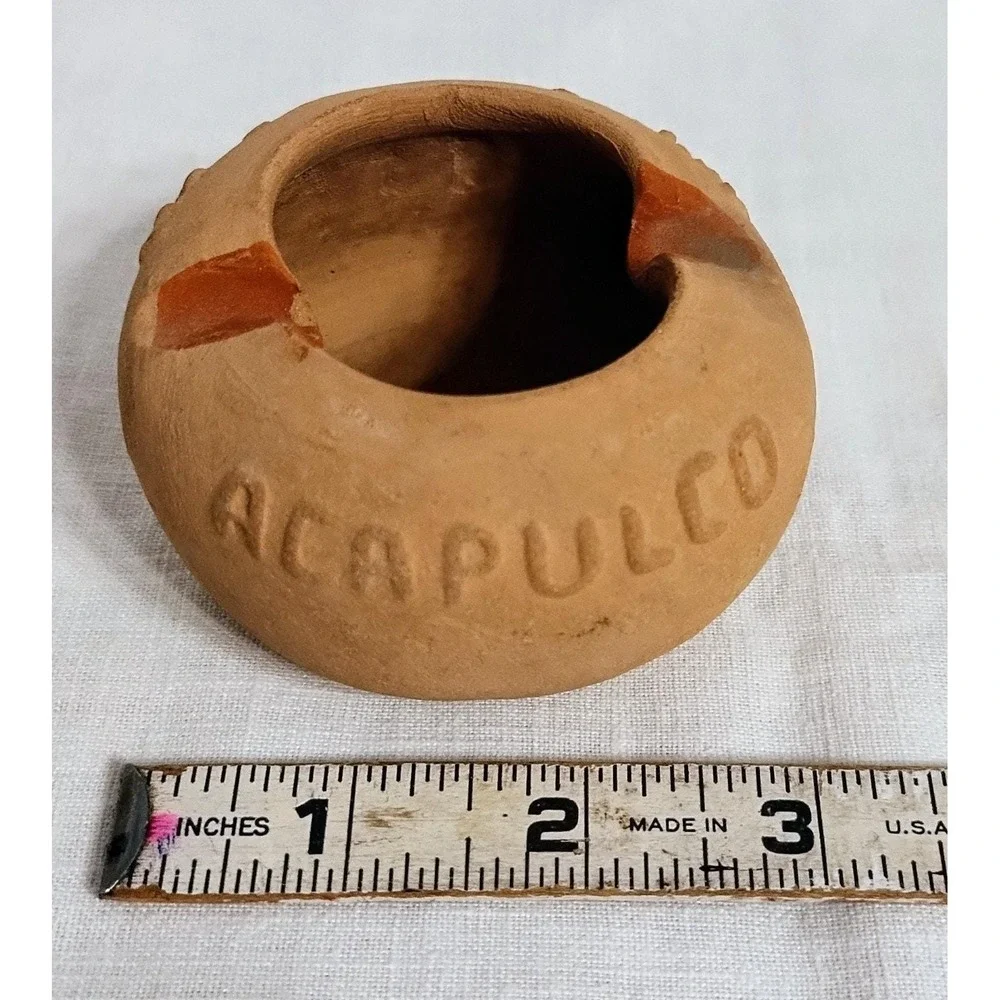 Vintage Ashtray Me lo Robe EN Los Rancheros - Acapulco No Cracks or Chips